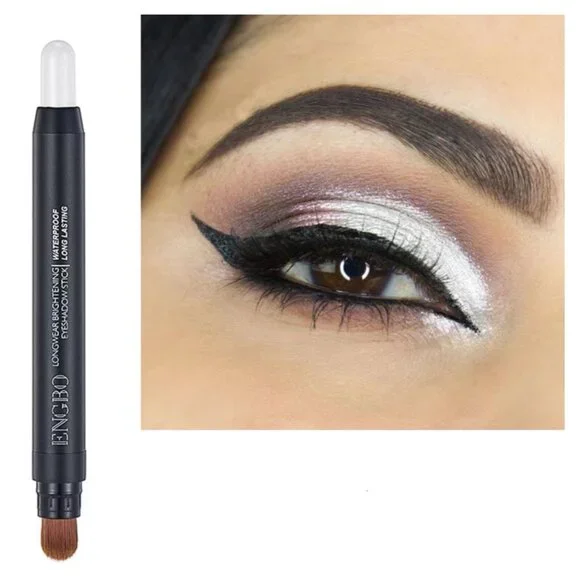 Set of 2 New Sealed ENGBO Make-Up Longwear Brightening Eyeshadow Stick No. 1 & 2 - Picture 2 of 8